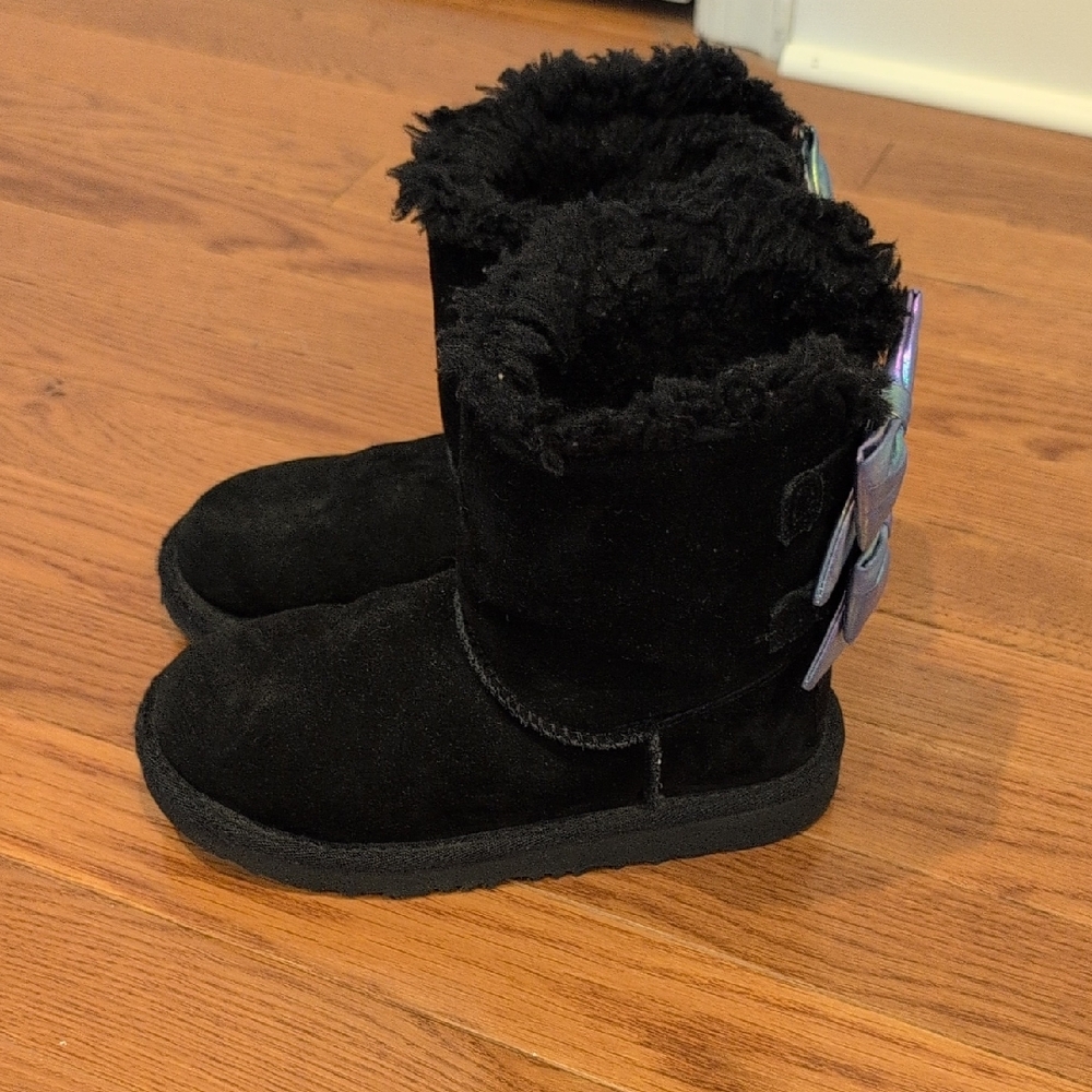 UGG Black Kids Rain & Snow Boots